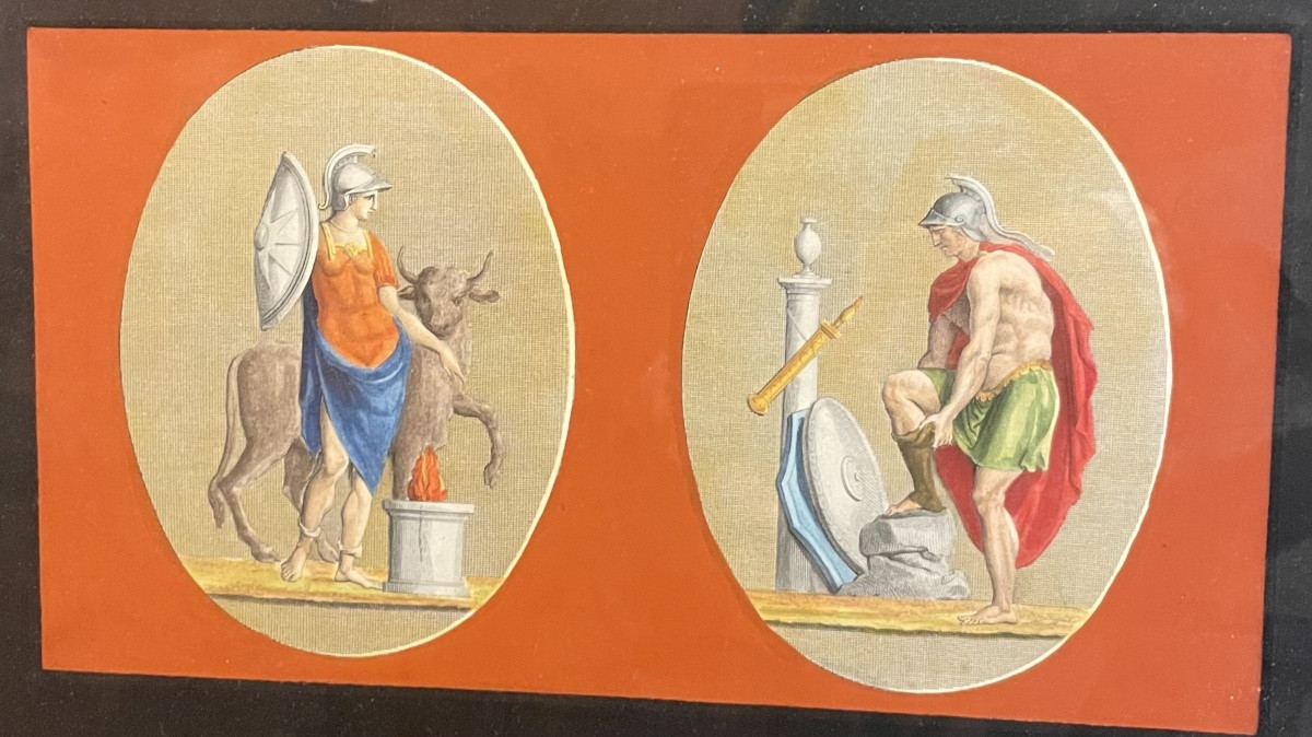 Series Of Tinted Prints Mythological Theme-photo-4