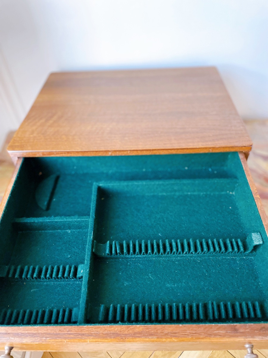 Wooden 3-drawer Cutlery Box-photo-4
