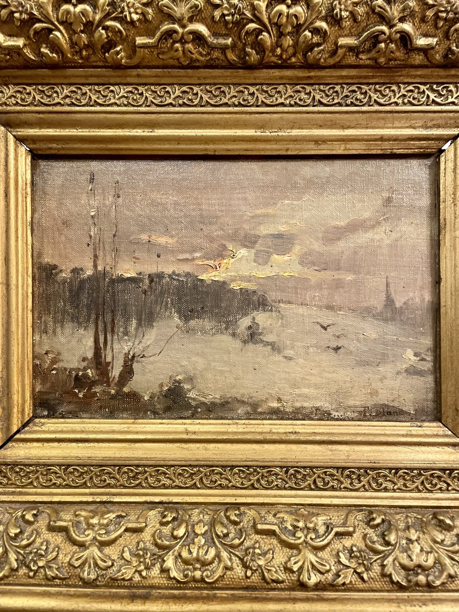 Landscape Painting, Late 19th Century-photo-4