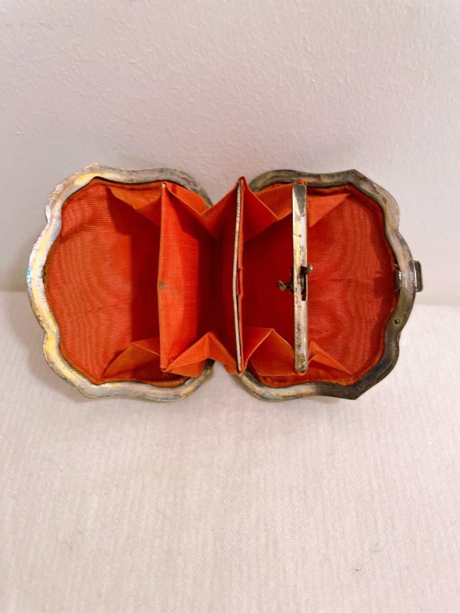 Small Mother-of-pearl Coin Purse From The Napoleon III Era -photo-3
