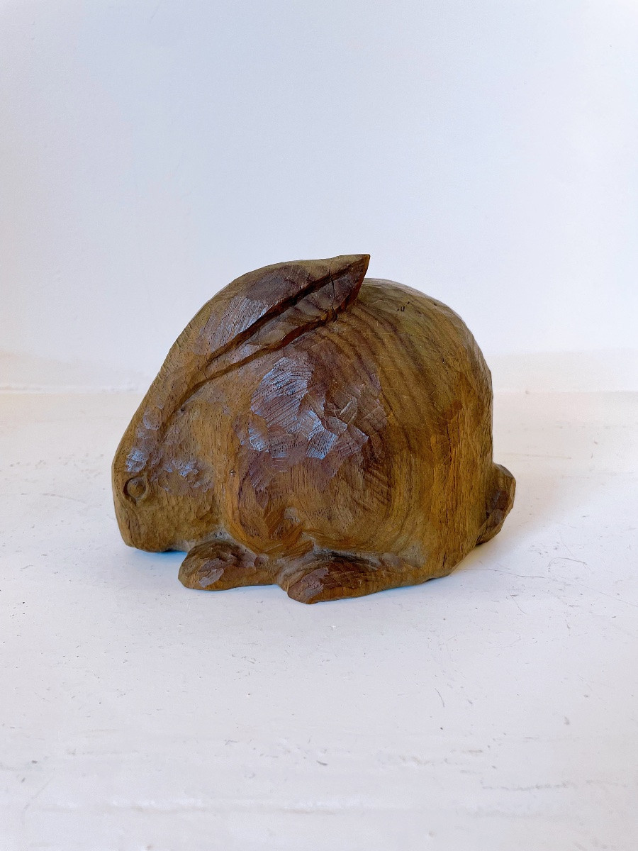 Lapin de bois Yokoyama Hakutei Japon -photo-4