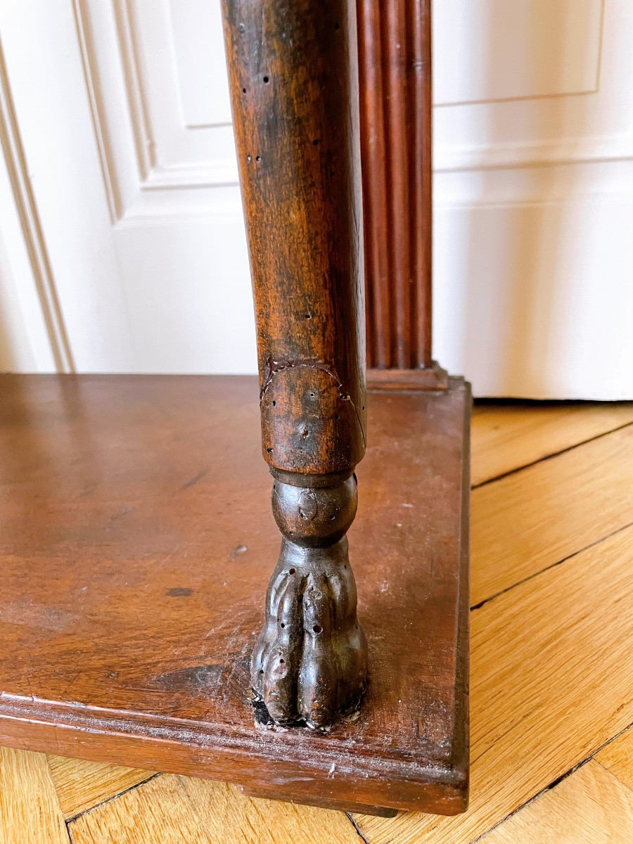 Console du XIXᵉ siècle en bois massif style Empire -photo-5