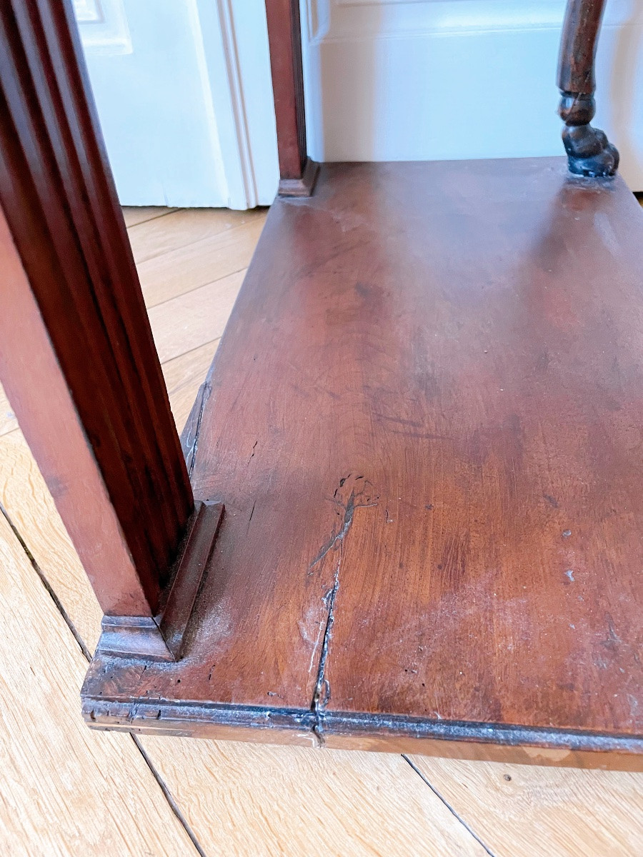 Console du XIXᵉ siècle en bois massif style Empire -photo-8