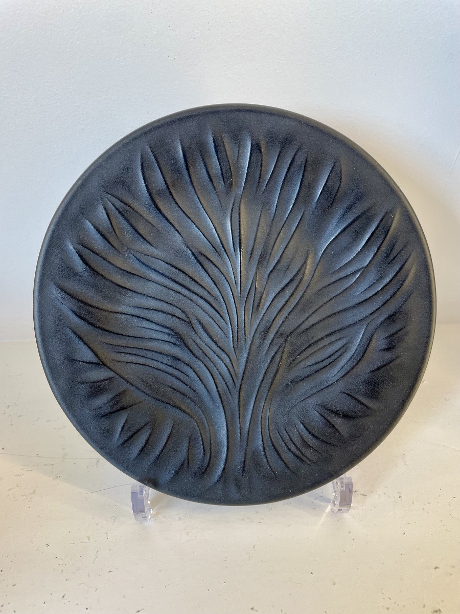 Assiette Algues Lalique-photo-2