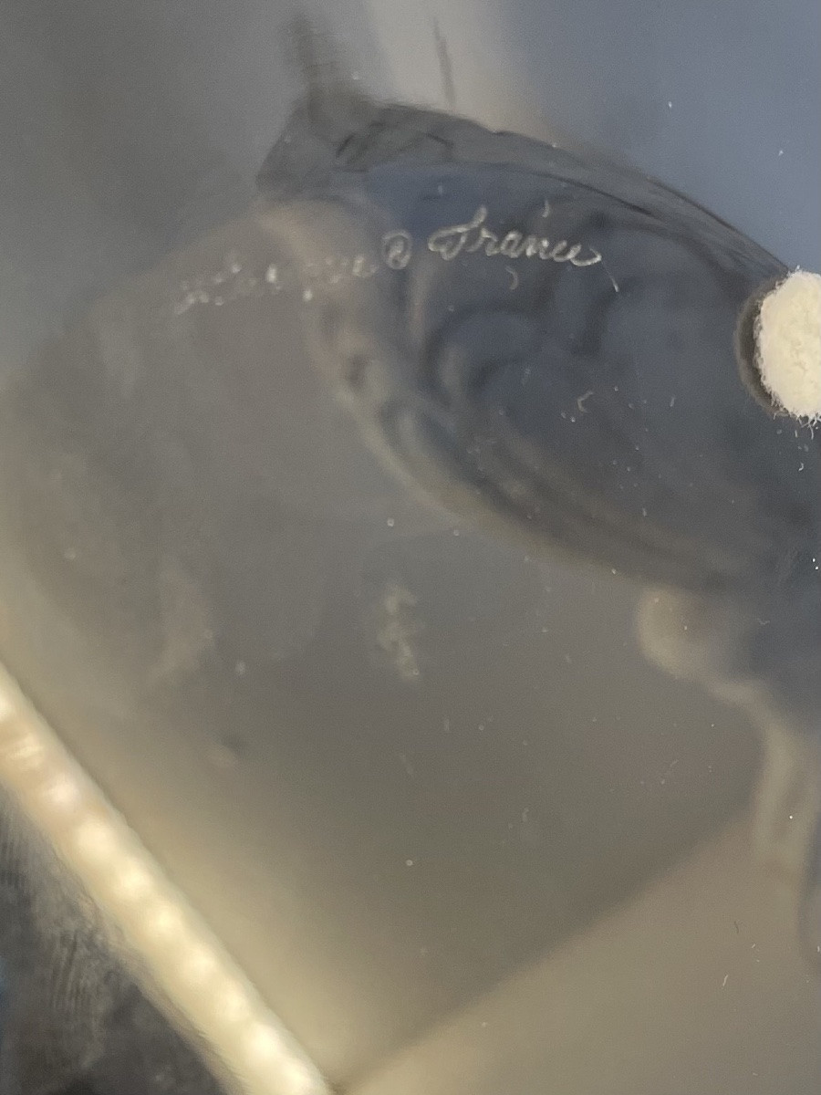 Assiette Algues Lalique-photo-4