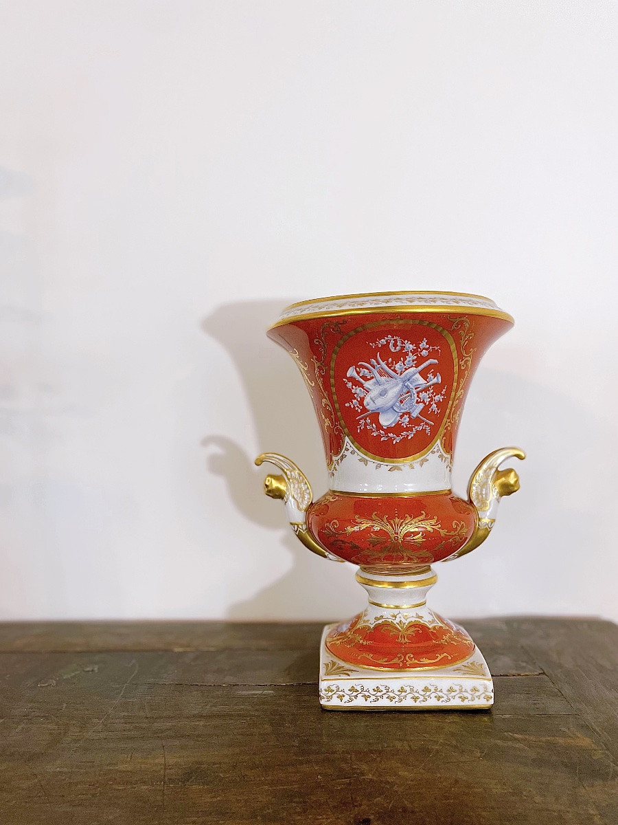 Red Medici Vase Le Tallec Paris-photo-3