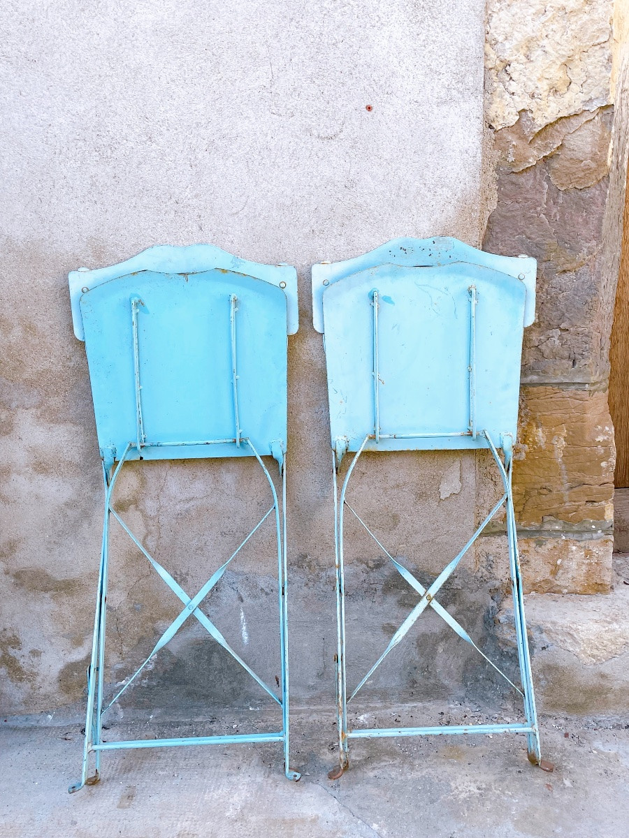 Sky Blue Garden Chairs-photo-6