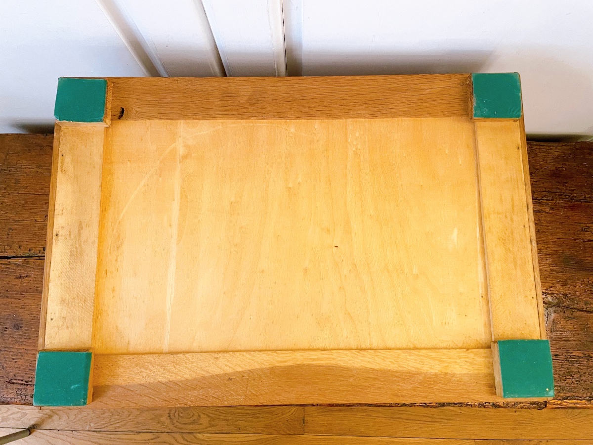 Wooden Box With 3 Drawers For Household Set With Key-photo-5
