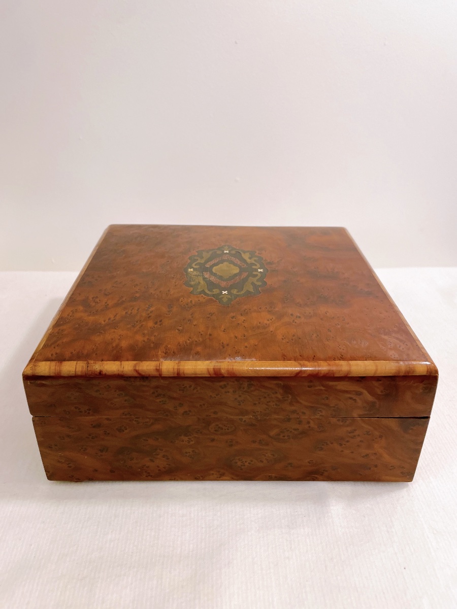 Napoleon III Period Or Style Jewelry Box, Late XIXᵉ Century-photo-4