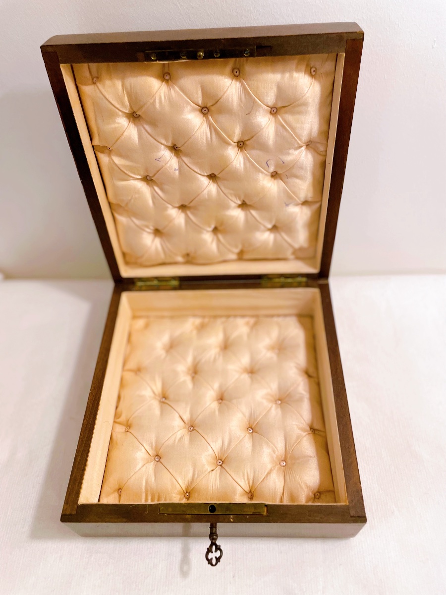 Napoleon III Period Or Style Jewelry Box, Late XIXᵉ Century-photo-5