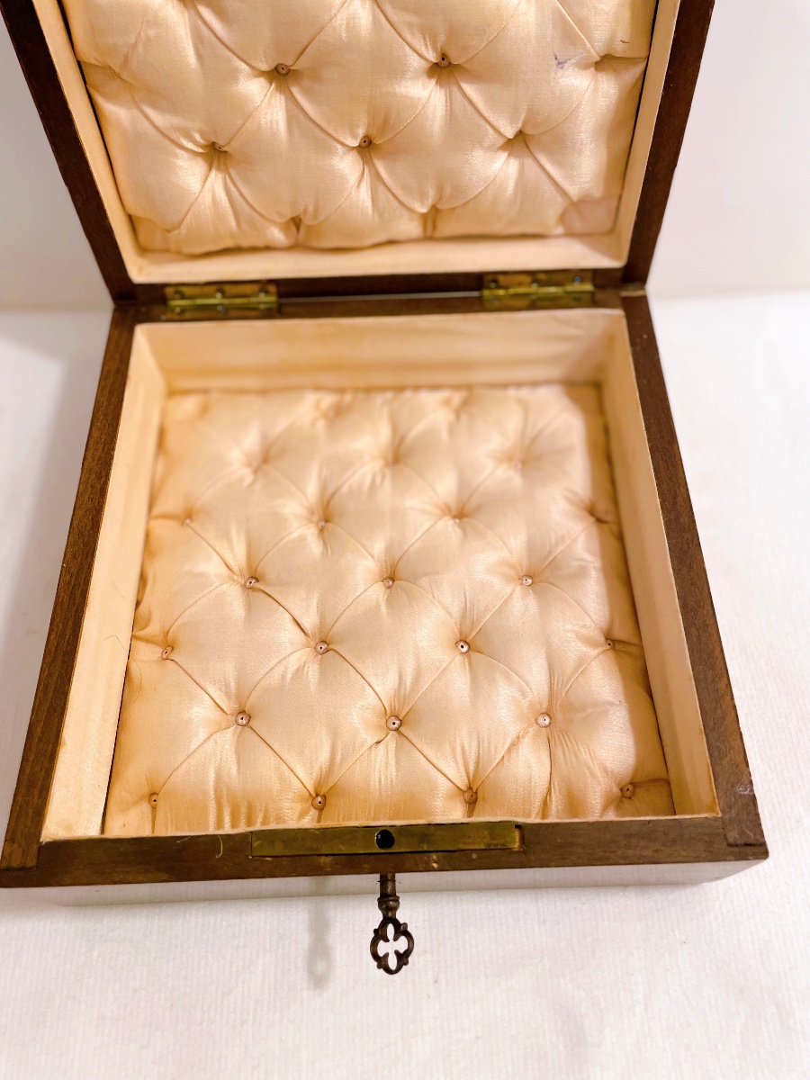 Napoleon III Period Or Style Jewelry Box, Late XIXᵉ Century-photo-7