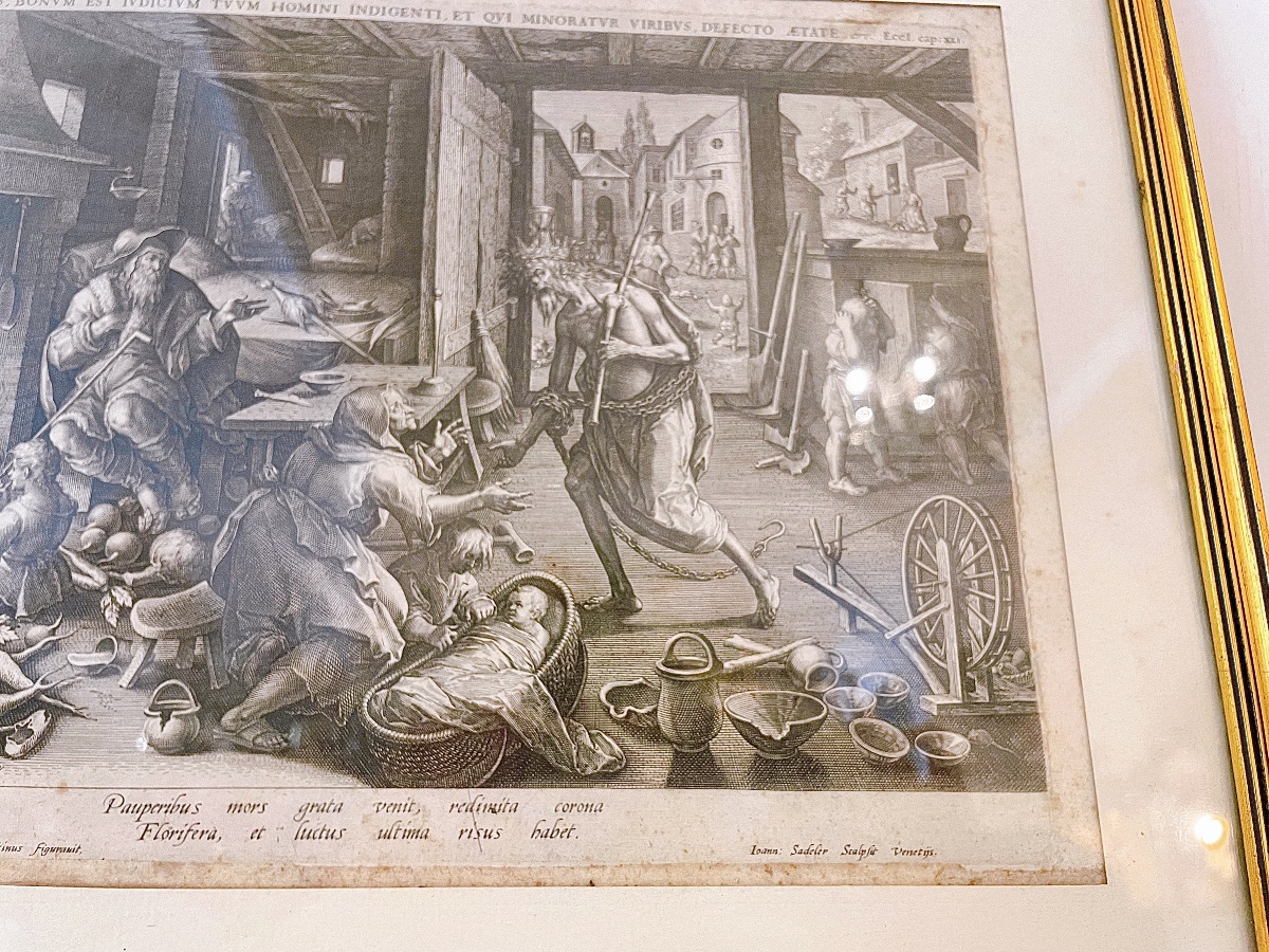 Engraving By Johannes Sadeler, Late 16th Century-photo-4