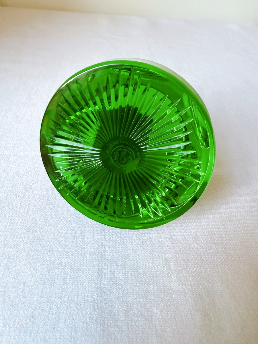 Saint-louis Cameo Set In Baccarat Crystal, Published By Le Médailler-photo-2