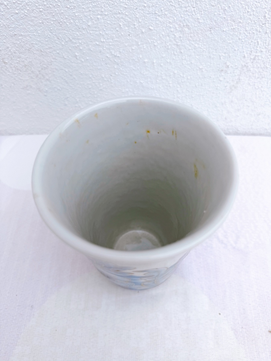 Limoges Porcelain Vase By Camille Tharaud-photo-1