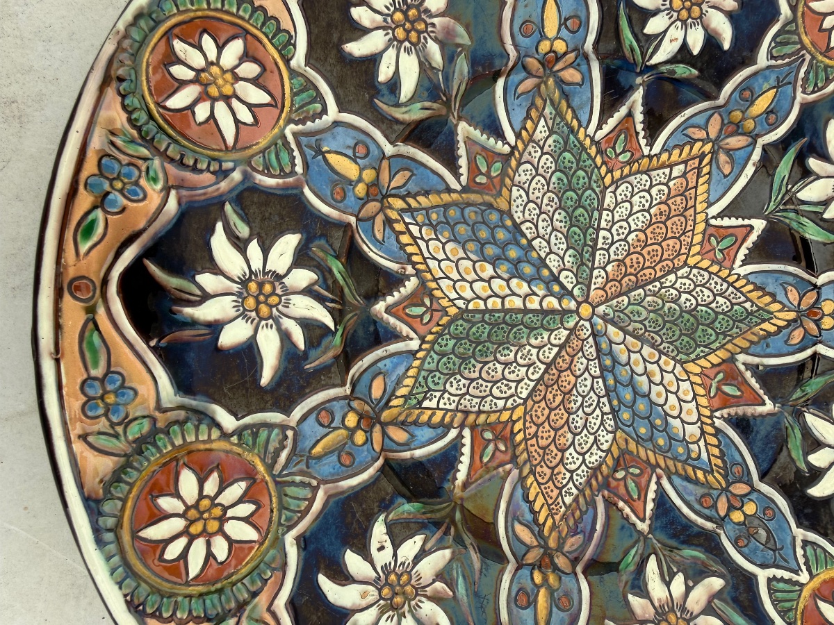 Plate With Edelweiss Motifs, Thun, Switzerland -photo-4