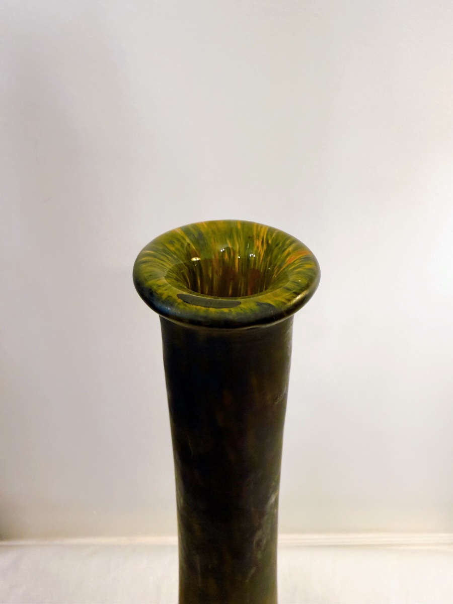 Vase élancé à long col Delatte -photo-1