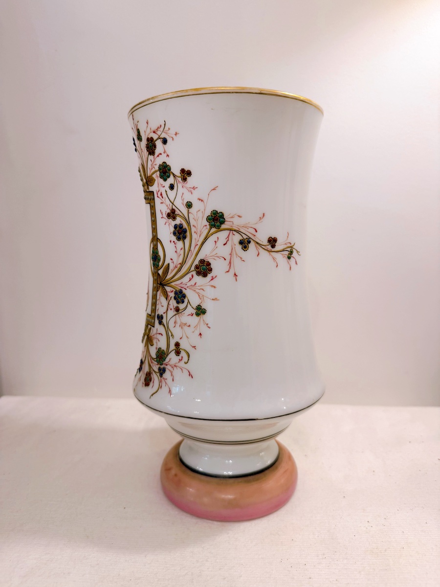 Vase en opaline -photo-2