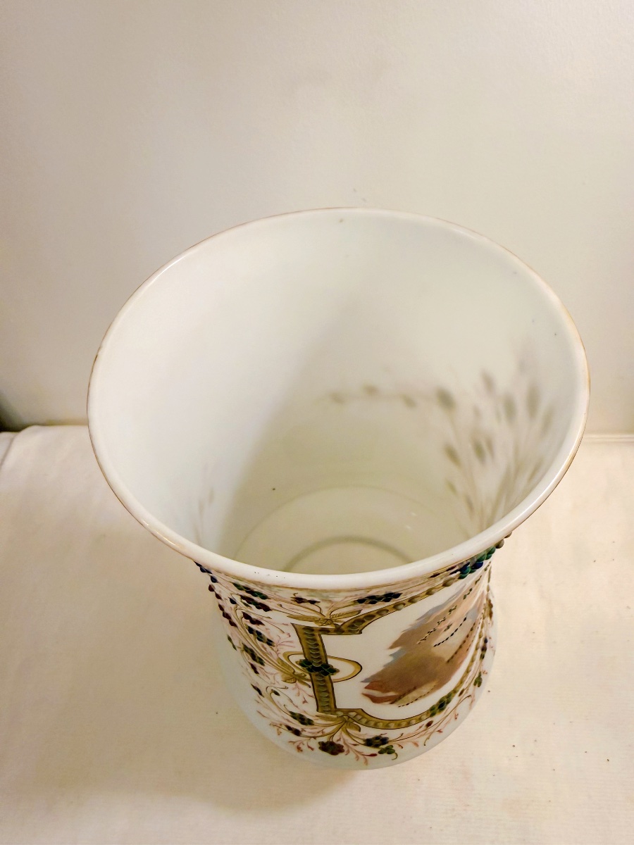 Vase en opaline -photo-4