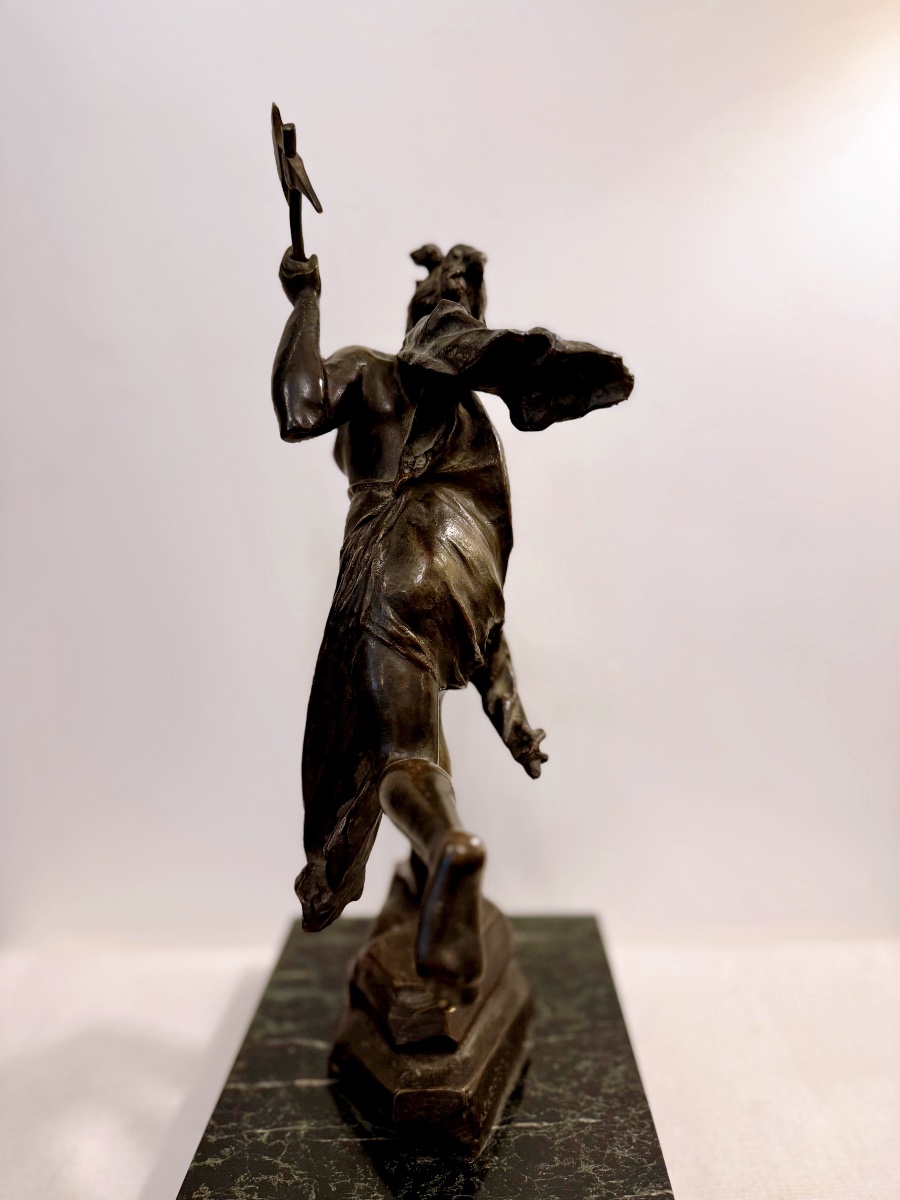 Carrier-Belleuse – Femme en mouvement, bronze-photo-2