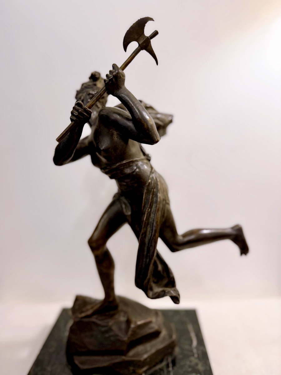 Carrier-Belleuse – Femme en mouvement, bronze-photo-4