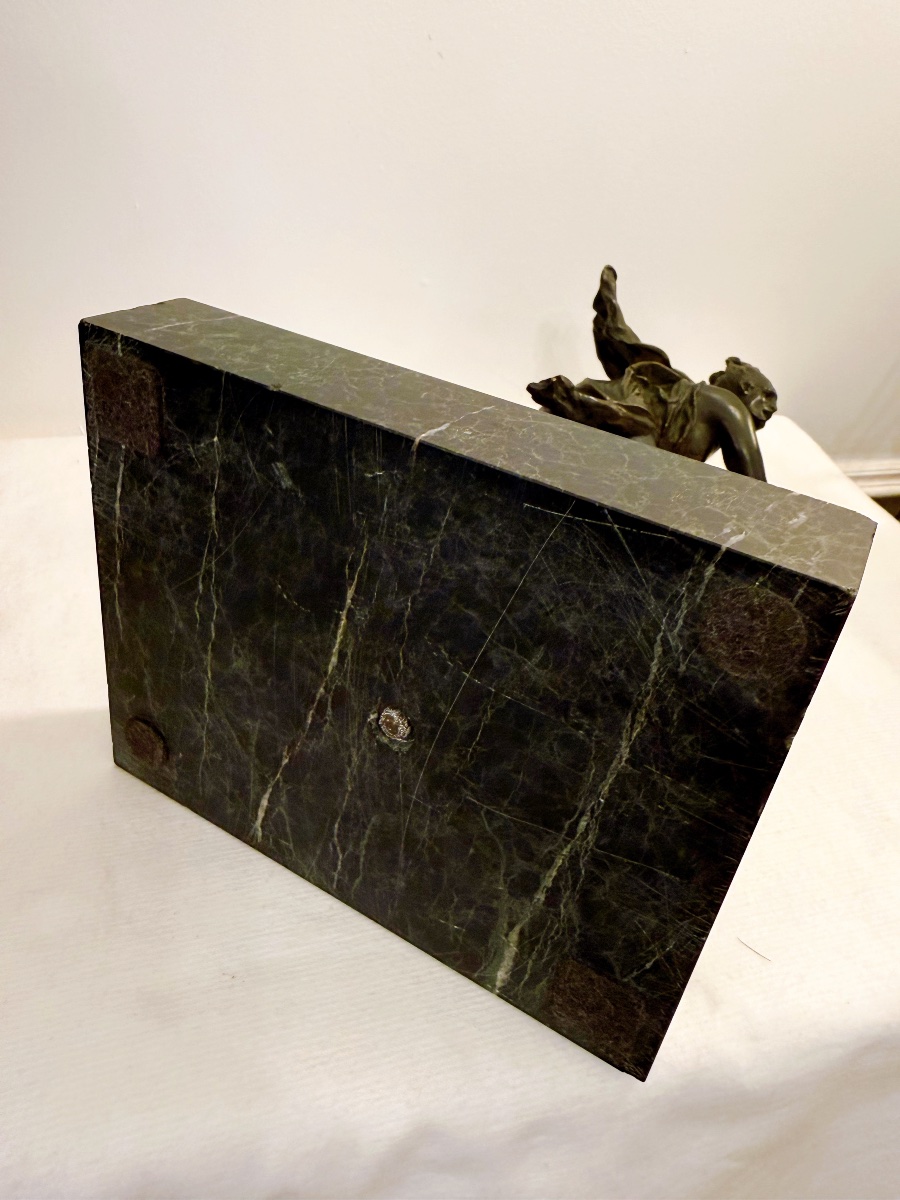 Carrier-Belleuse – Femme en mouvement, bronze-photo-4