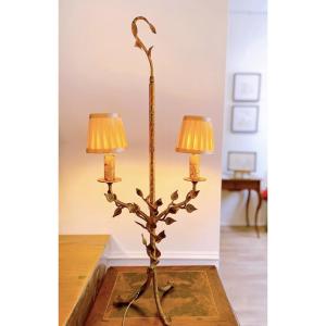 Lampe à Poser En fer Doré 