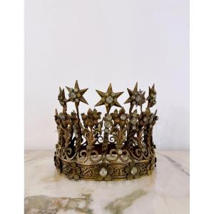 Brass Virgin's Crown 