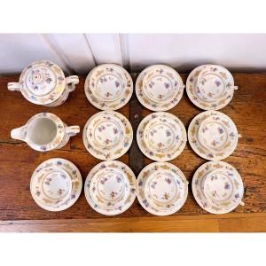 10 tasses et soucoupes Limoges Raynaud