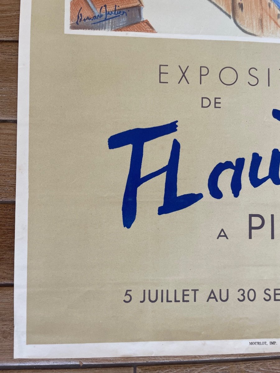 Poster “exhibition From F.lautrec To Picasso” 1952-photo-2