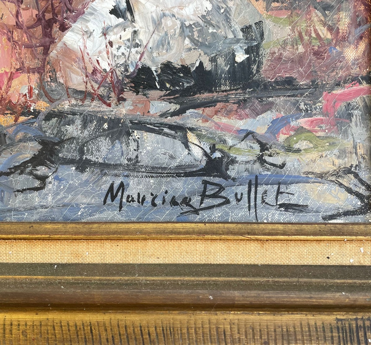 Maurice Buffet (1909-2000) Landscape, Oil On Canvas -photo-3