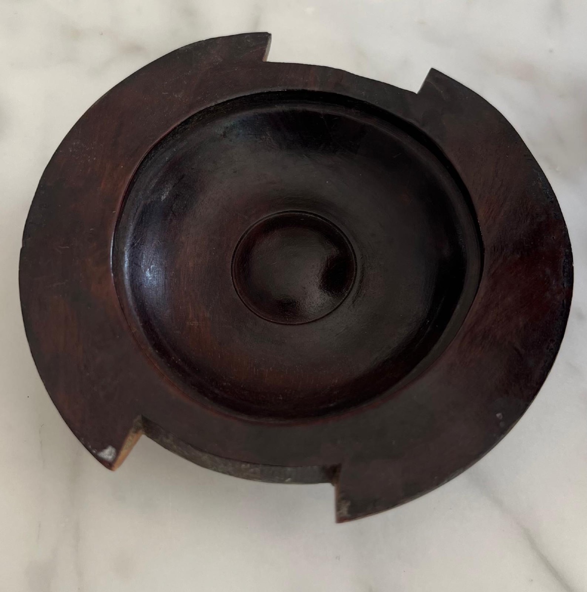 Tripod Perfume Burner In Bronze And Silver Inlays. 17th-18th Century.-photo-2