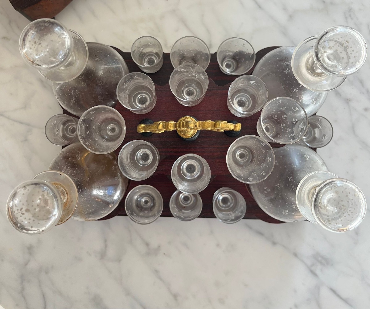 Cave à liqueur d’époque Napoléon III-photo-1