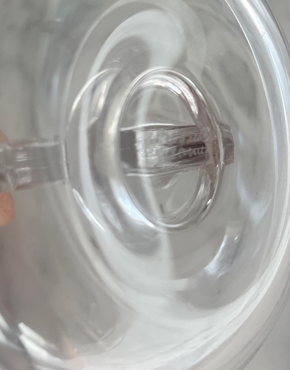 Baguier D’style Art Déco en cristal de LALIQUE " Naïade "-photo-2