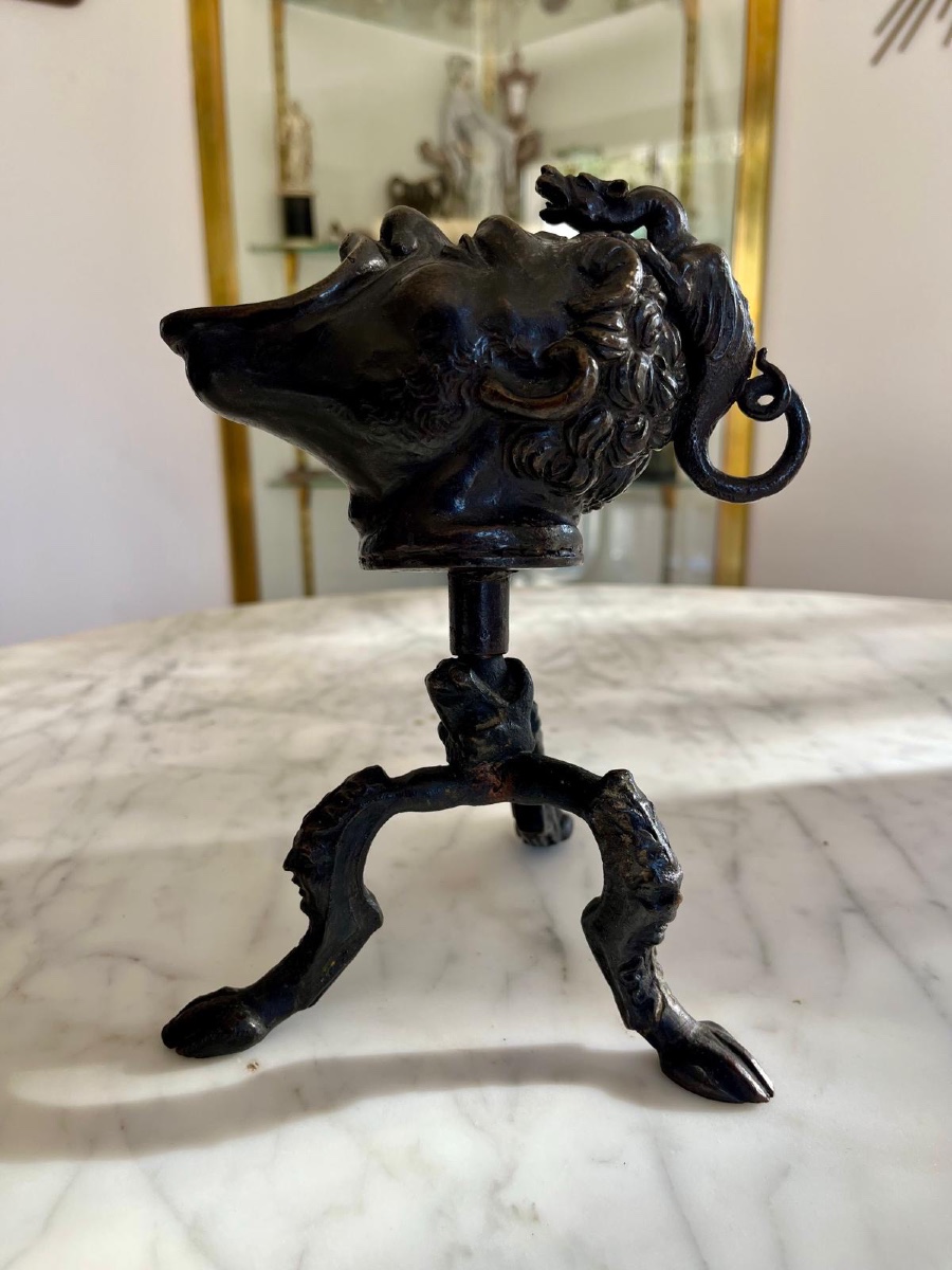 LAMPE A HUILE SATYRE