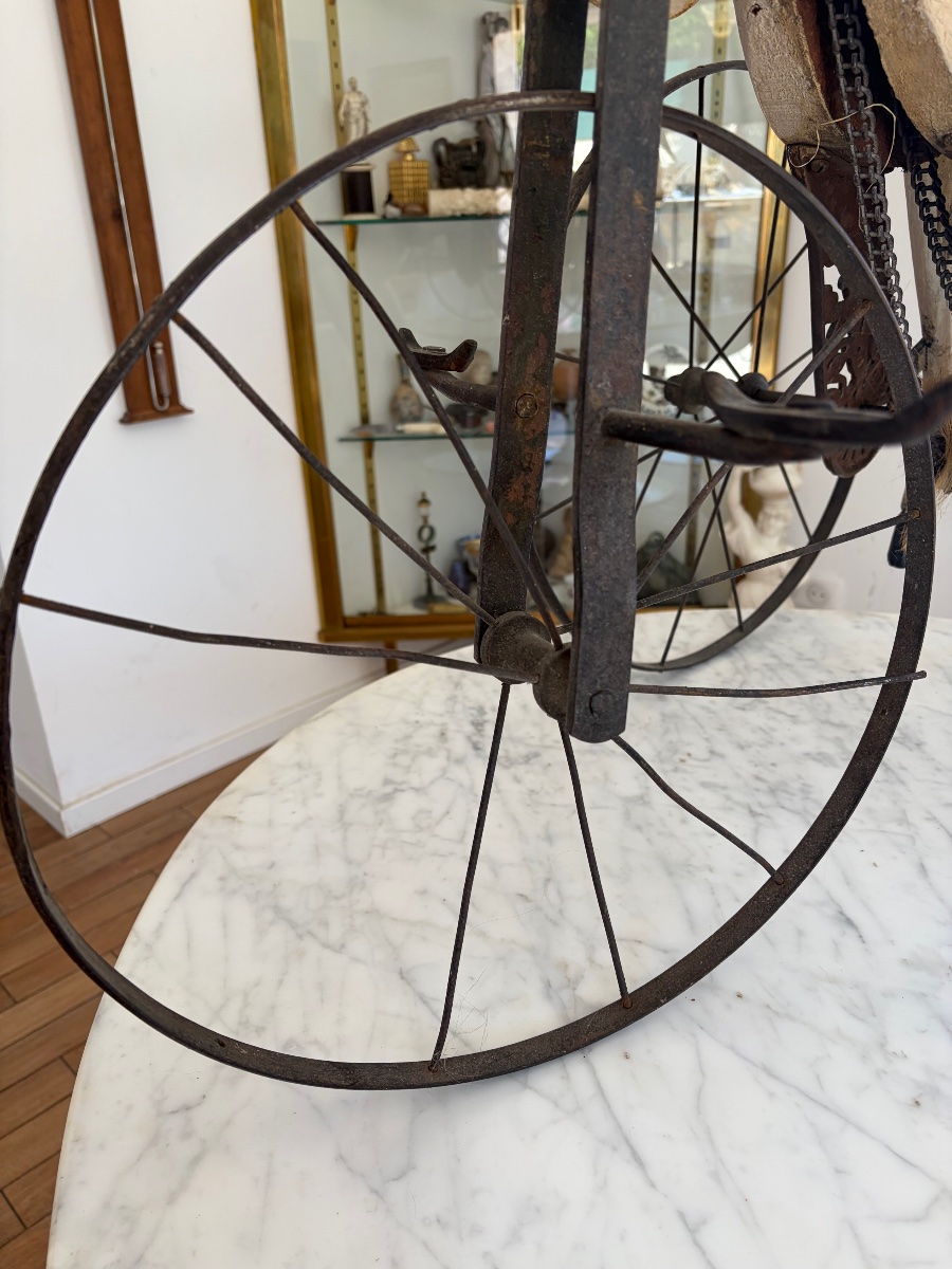 Children's Horse-shaped Tricycle "late 19th-century Toy"-photo-1