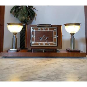 Art Deco Period Lamp Pendulum