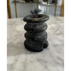 Canon de mortier de signalisation en bronze.  XVII