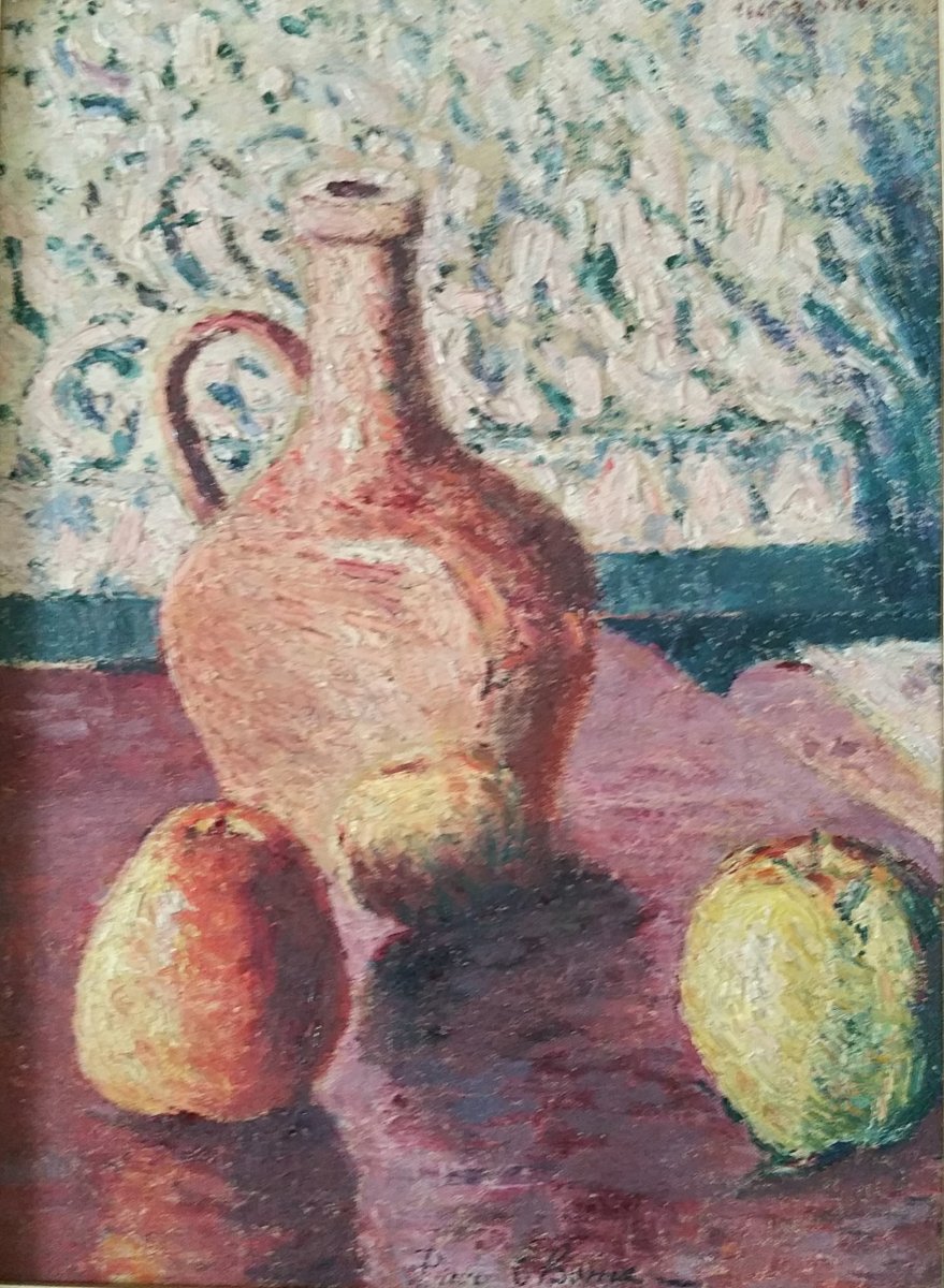 Pierre Thomas: Still Life With Pitcher And Apples-photo-2