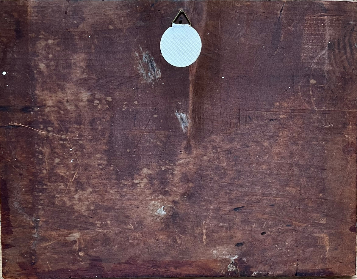 Alexandre-françois Bonnardel (1867-1942) View Of The Rooftops Of Lyon, Oil On Panel, Signed-photo-4