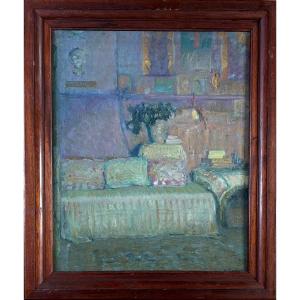 Adolphe Boigegrain (1870–1957) The Artist’s Studio, Oil On Canvas, Ca. 1905, Signed