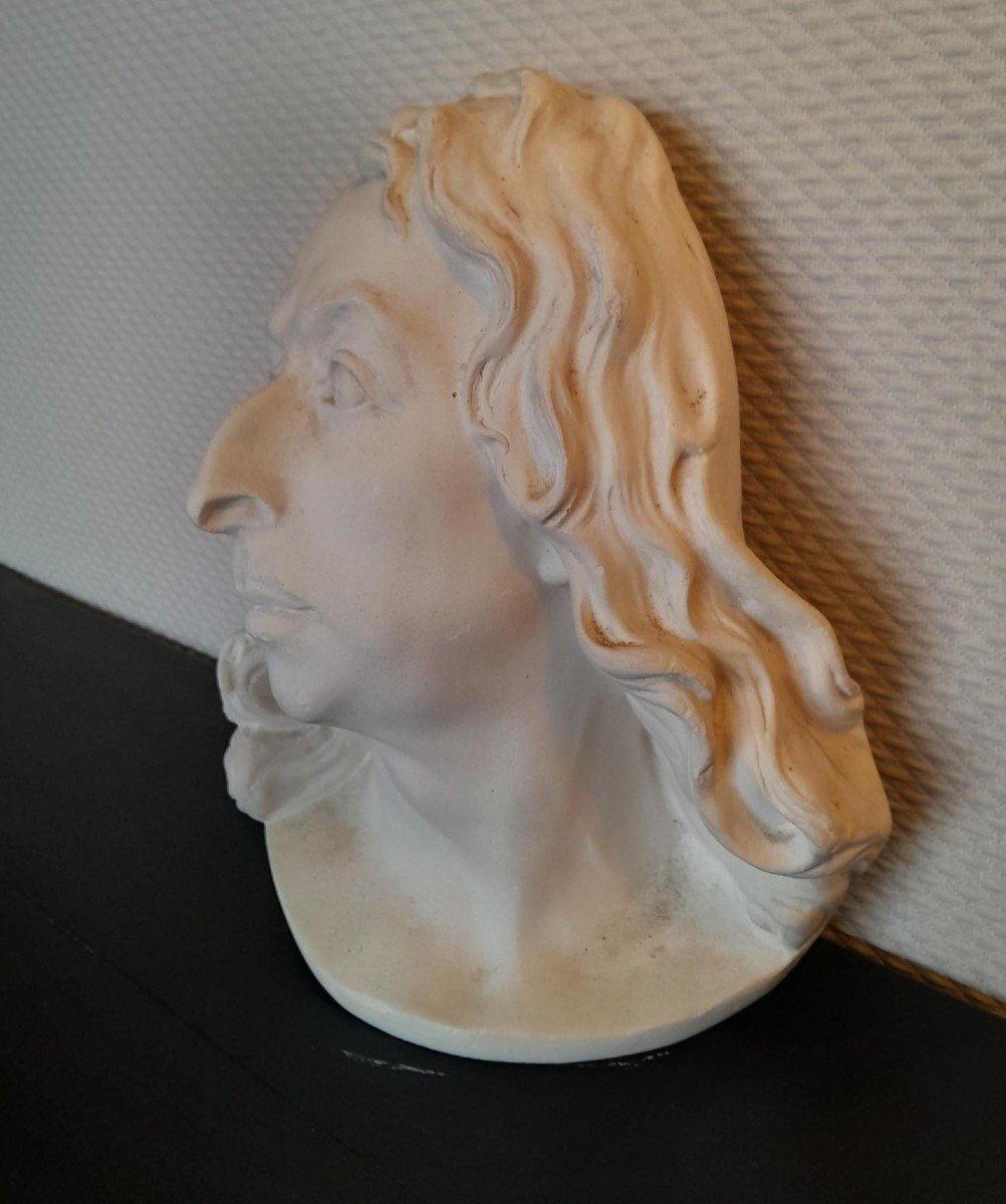 Buste En Plâtre Du Grand Condé-photo-2