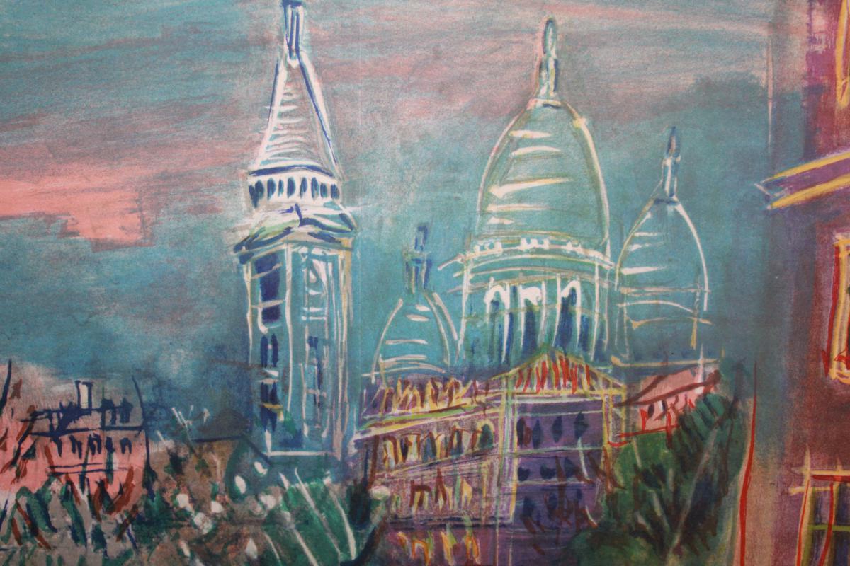 Jean Dufy - Epeuve Artist - Montmartre - Paris-photo-2