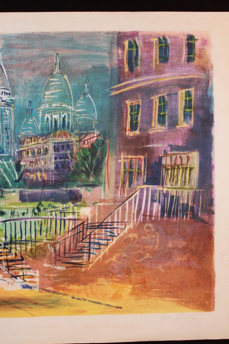 Jean Dufy - Epeuve Artist - Montmartre - Paris-photo-3