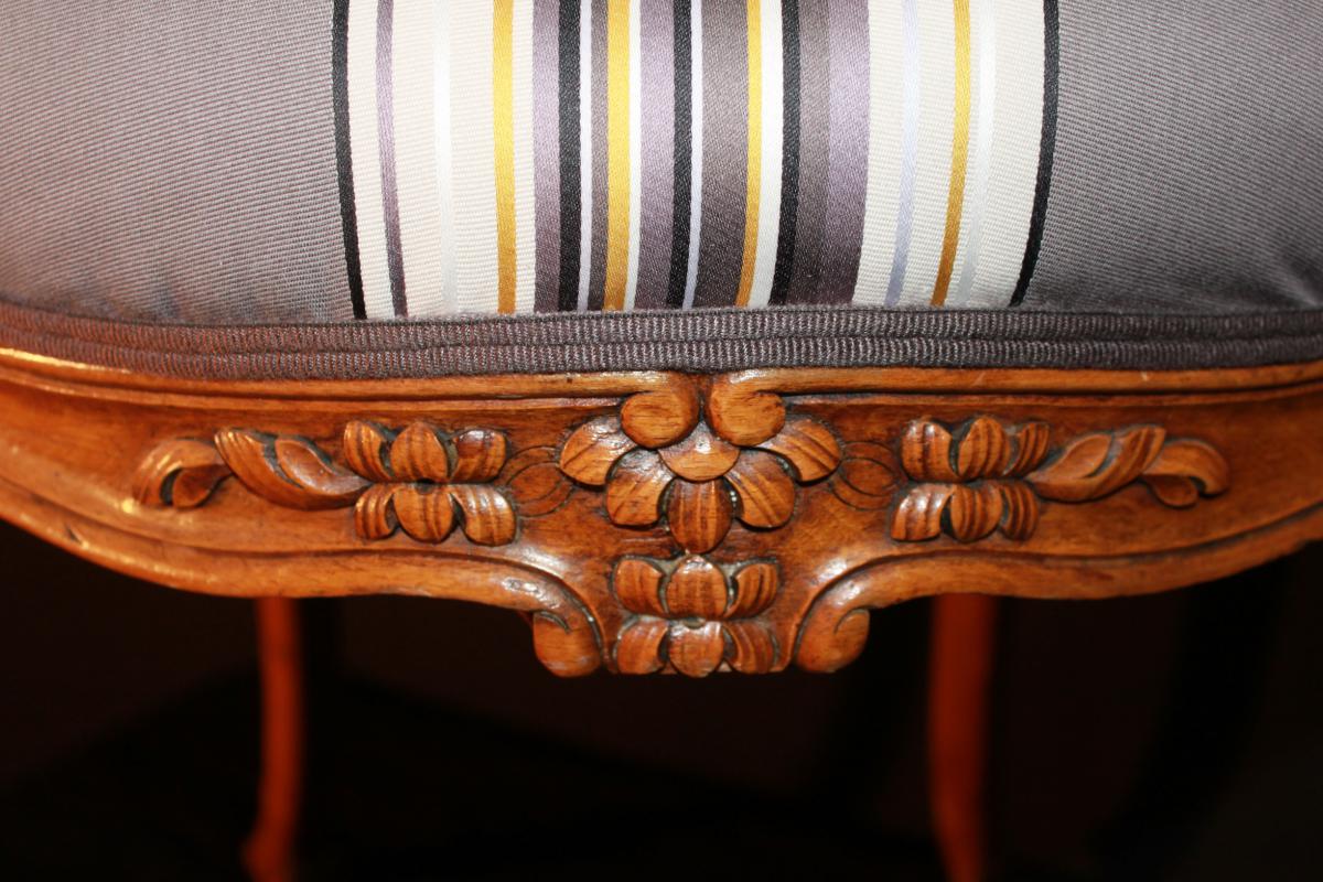 Fauteuil Style Louis XV-photo-2