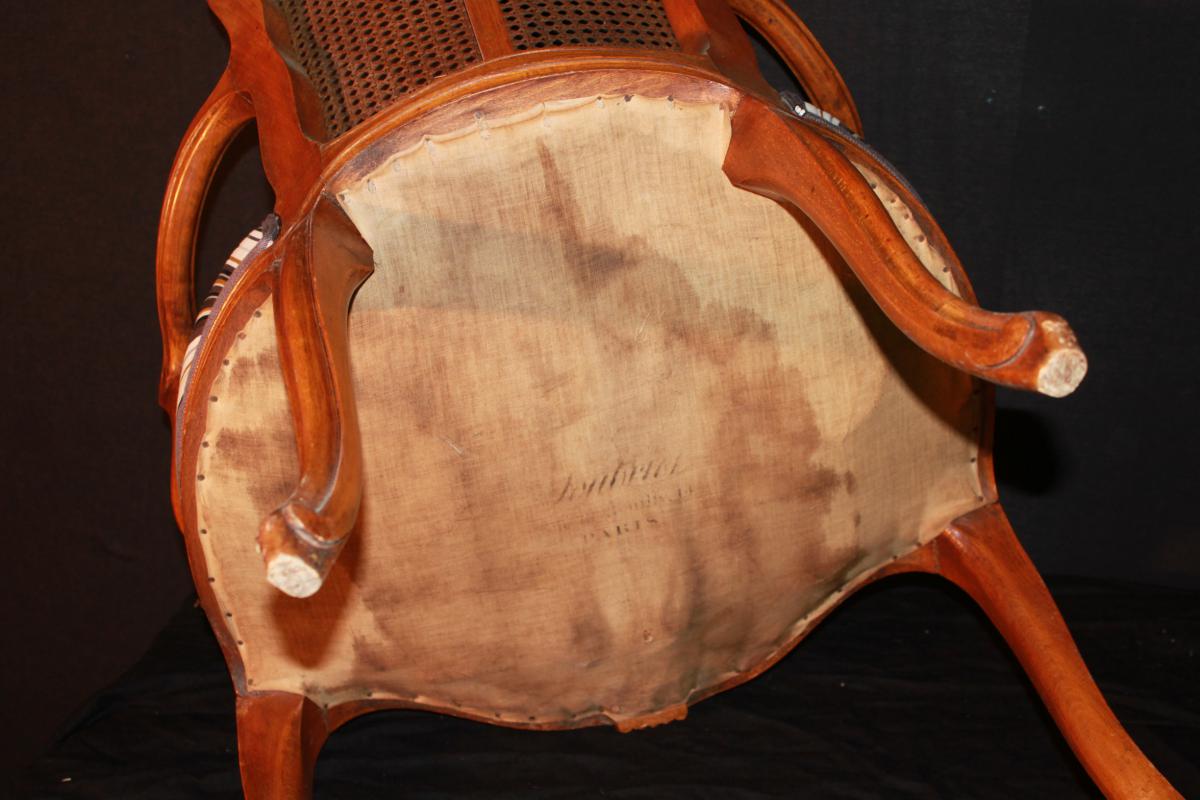 Fauteuil Style Louis XV-photo-3