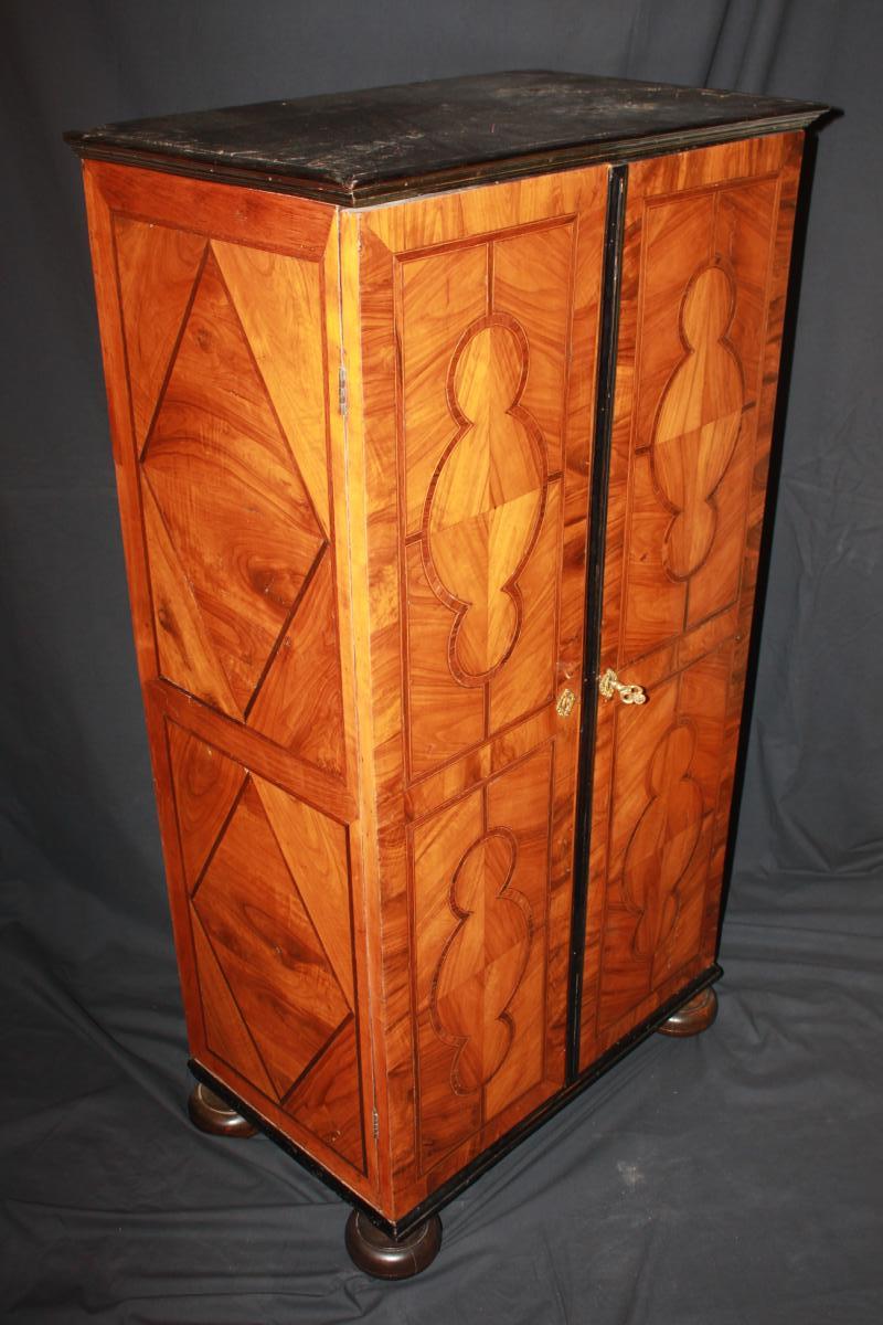 Armoire Marqueterie- Epoque Louis XIV-photo-3