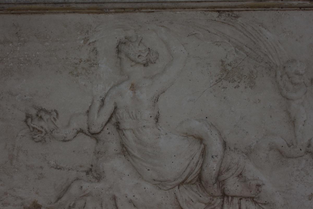 Plaster Bas Relief-photo-2