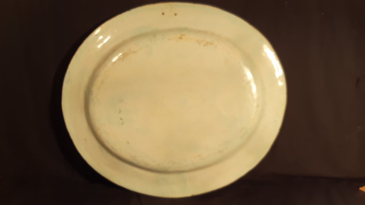 Large Earthenware Dish - Bayeux - 19th-photo-2
