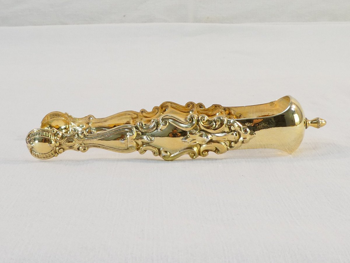 Sugar Tongs In Vermeil Nineteenth Alphonse Debain-photo-4