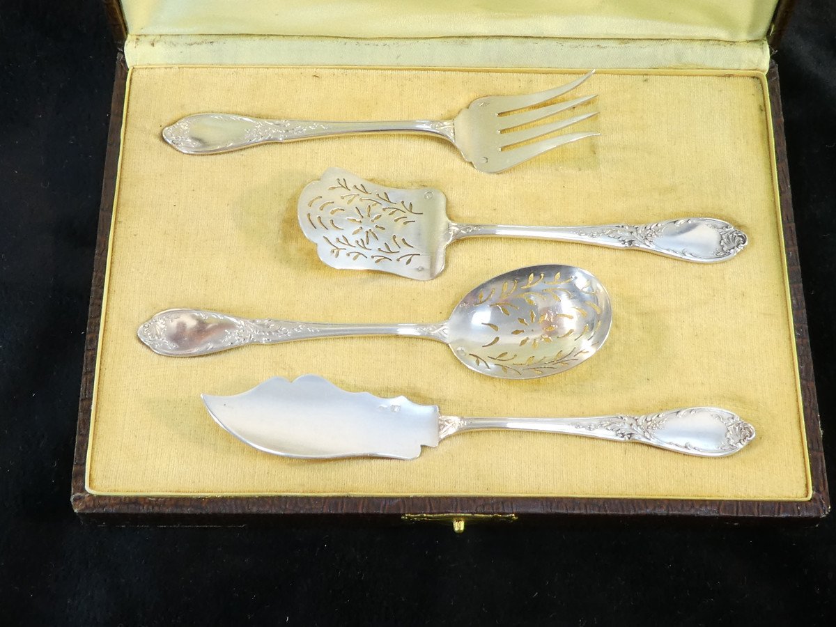 Couvert enfant Coquille 19 cm - Couverts Métal Argenté Enfant 19 cm -  Plated silver cutlery for birth, baptism - Birth Gifts - Nicolas Marischael  Orfèvre